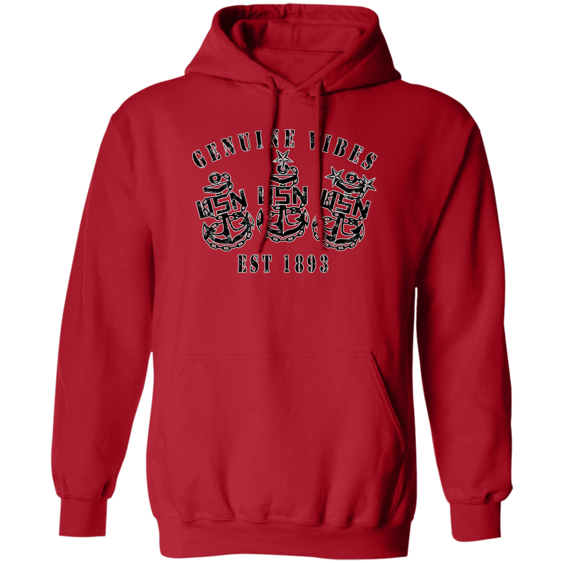 Genuine Vibes Pullover Hoodie