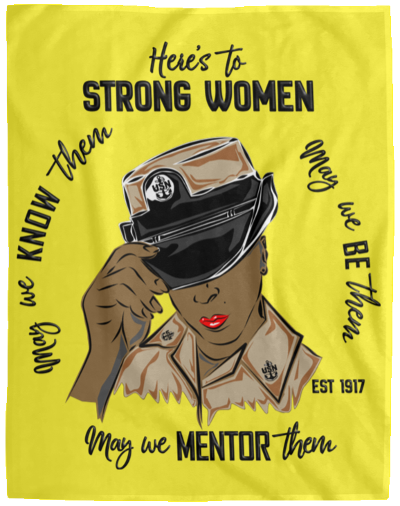 Strong Women V2 Plush Fleece Blanket - 60x80