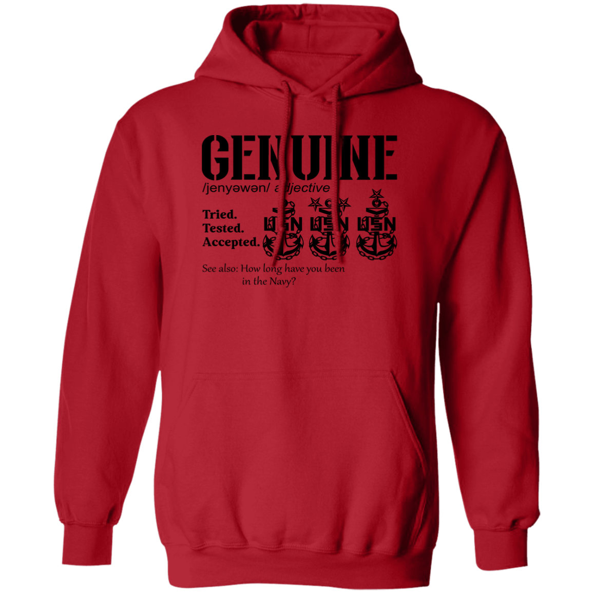 Genuine Definition Pullover Hoodie