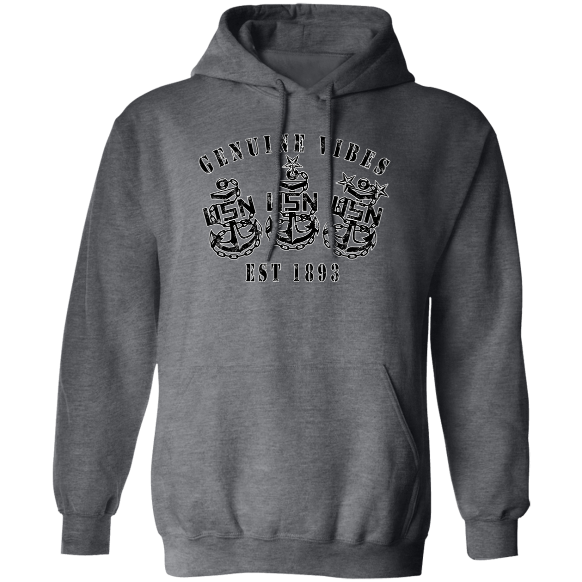 Genuine Vibes Pullover Hoodie