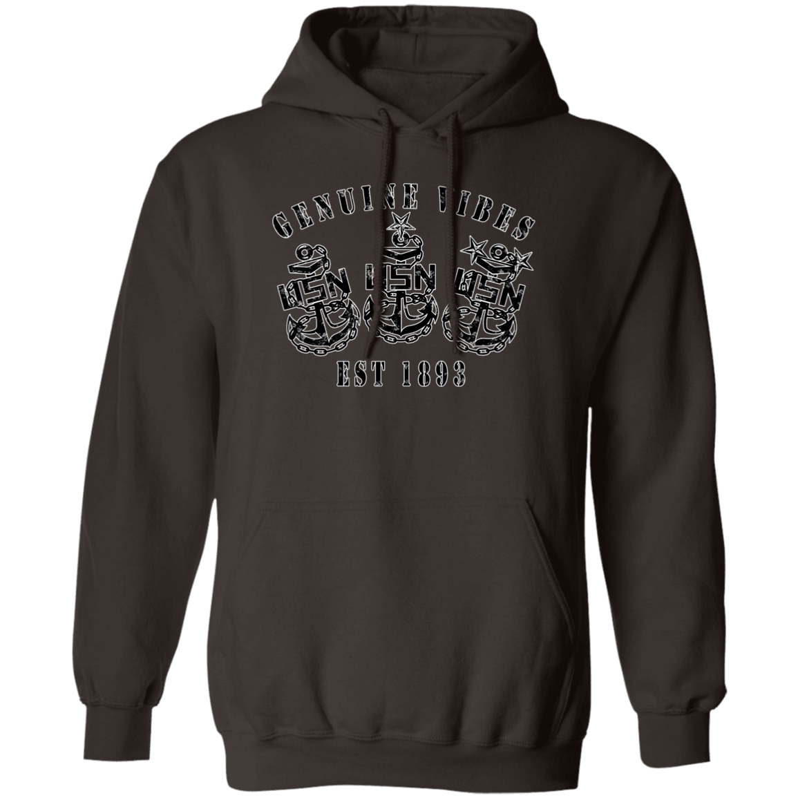 Genuine Vibes Pullover Hoodie