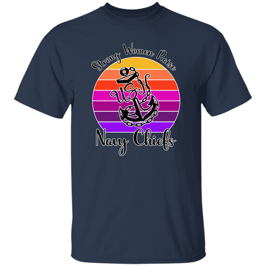 Strong Navy Mom 5.3 oz. T-Shirt