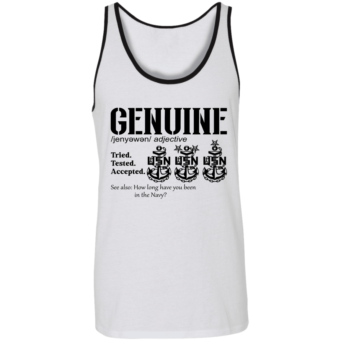 Genuine Definition Unisex Tank