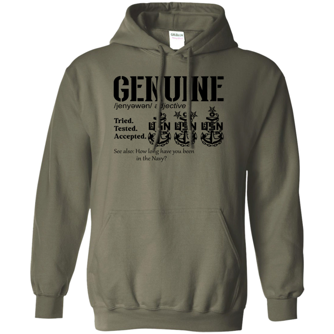 Genuine Definition Pullover Hoodie