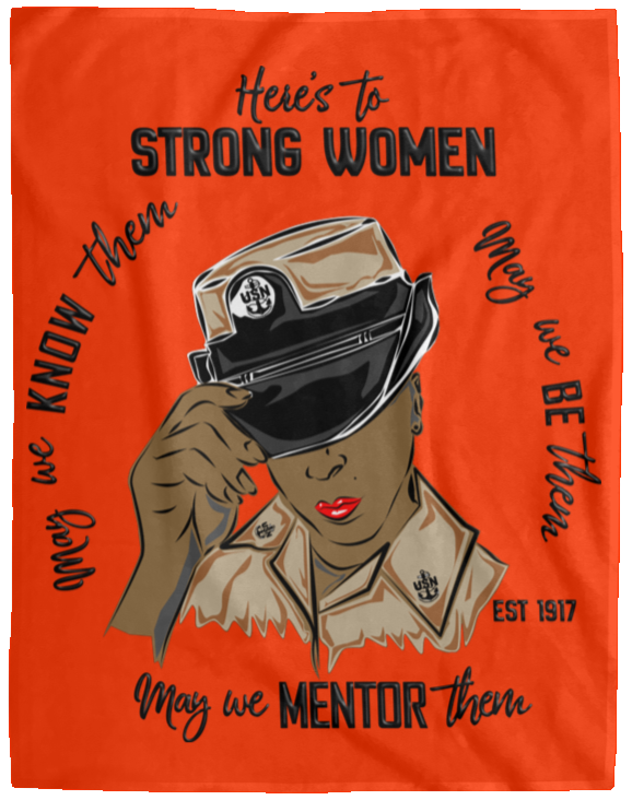 Strong Women V2 Plush Fleece Blanket - 60x80