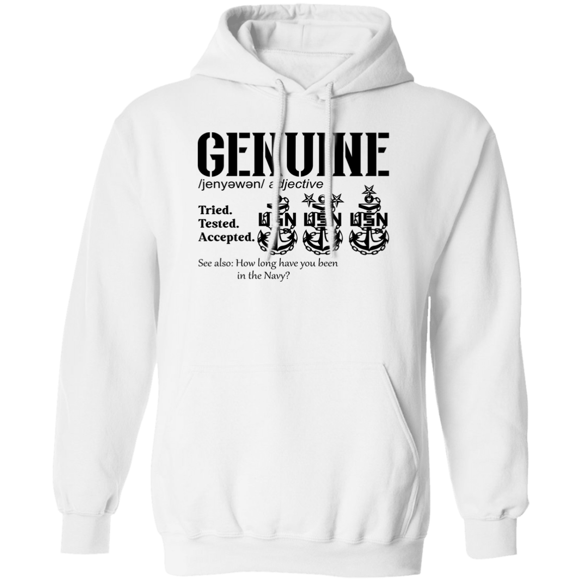 Genuine Definition Pullover Hoodie