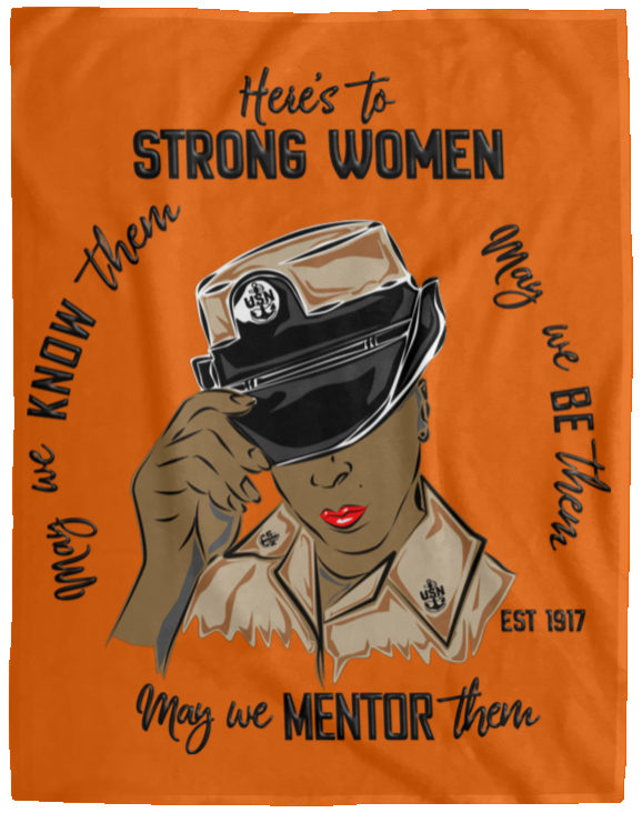 Strong Women V2 Plush Fleece Blanket - 60x80