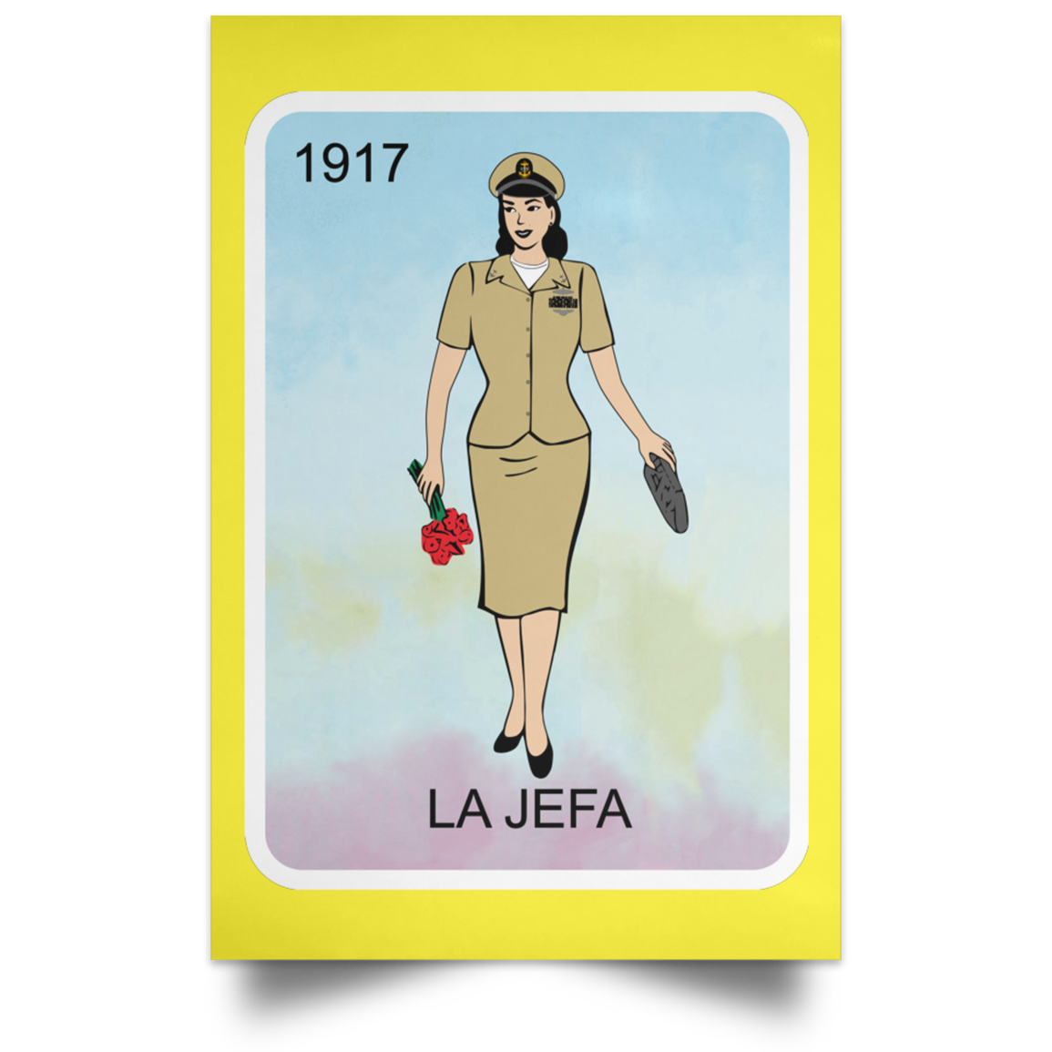 La Jefa Satin Poster