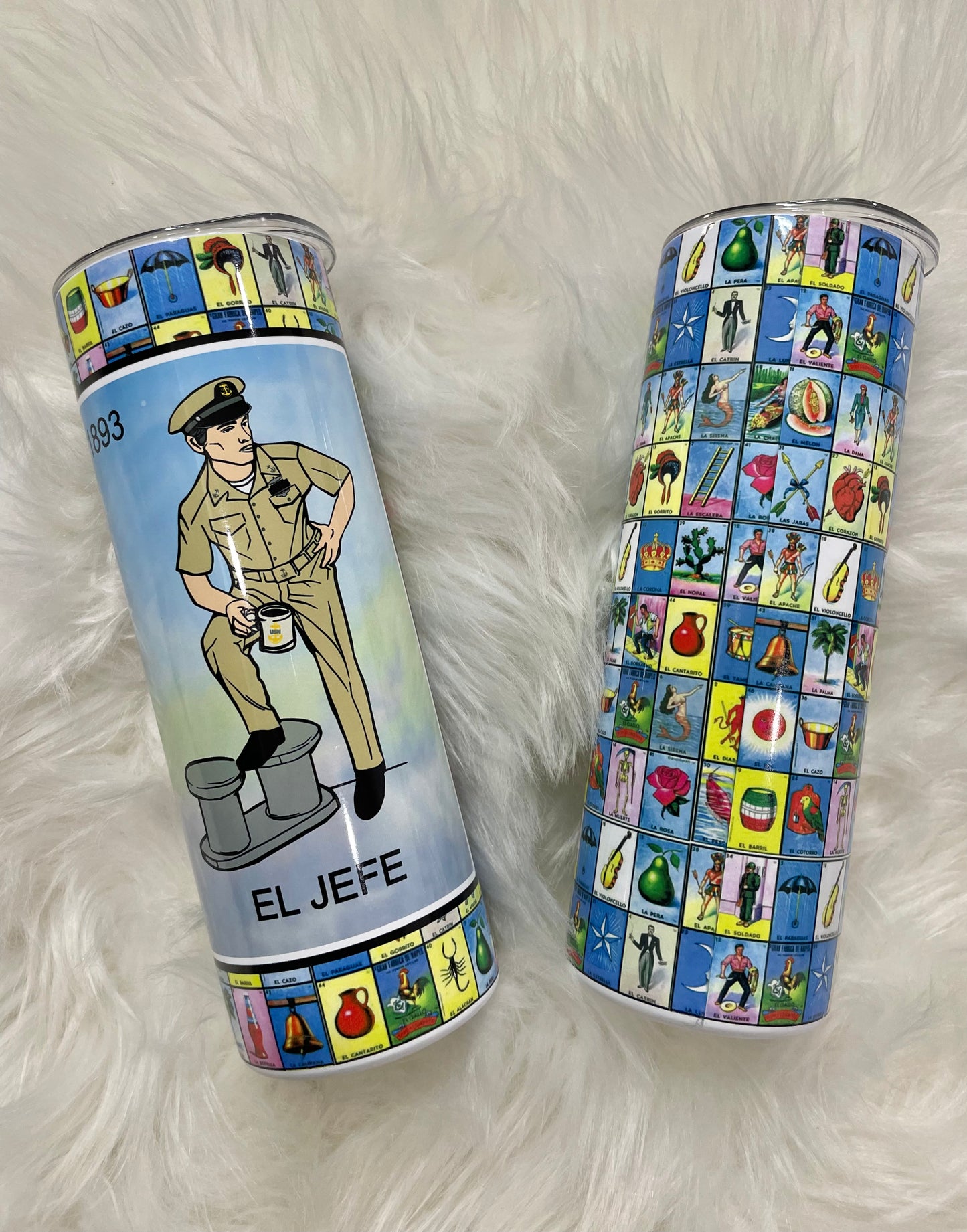 La Jefa El Jefe Tumbler 20oz
