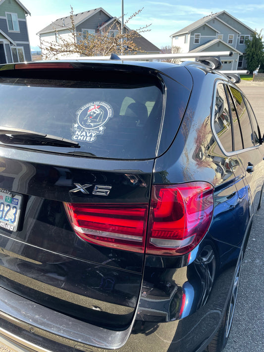 Navy Girl Decal