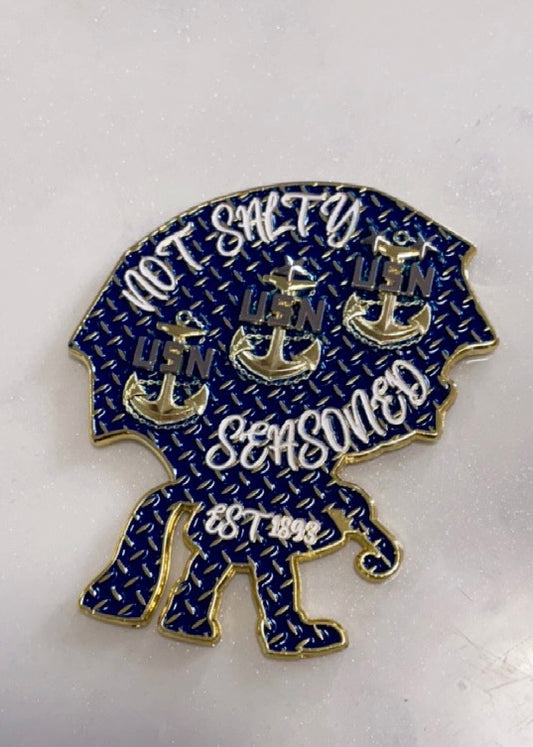 Not Salty Challenge Coin