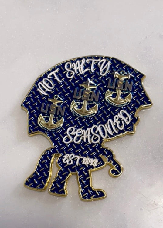 Not Salty Challenge Coin