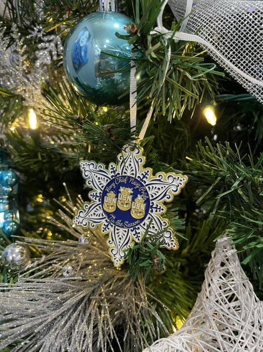 Tis The Season Snowflake Chief Coin 3" Coin