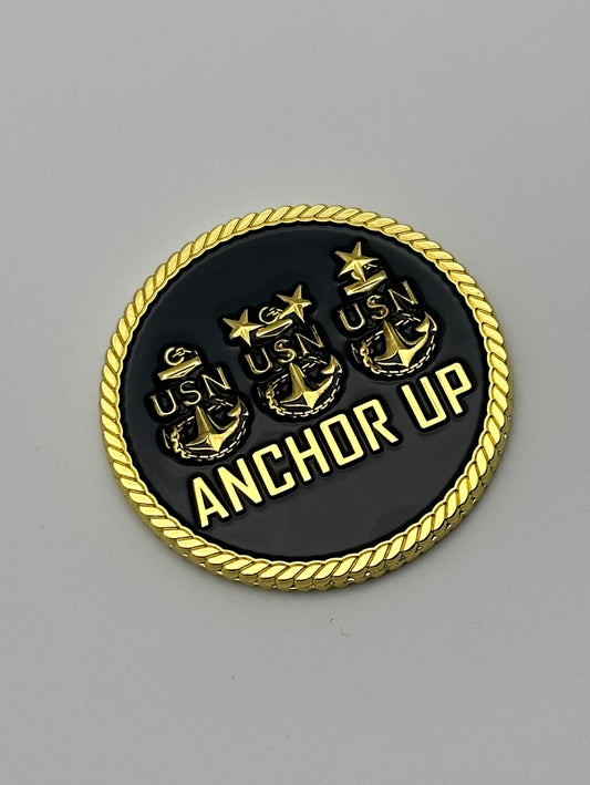 Strong Women Navy Chief Coin