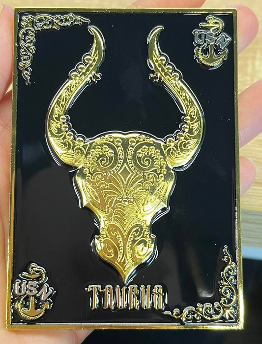 Zodiac Aries Taurus Gemini Coin
