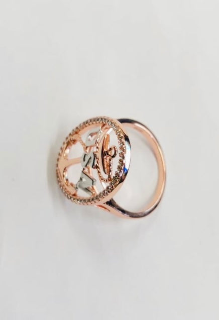 Heritage Anchor Rose Ring