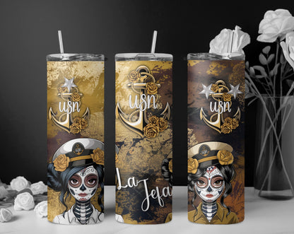 Dia de Las Jefas Tumbler 20oz