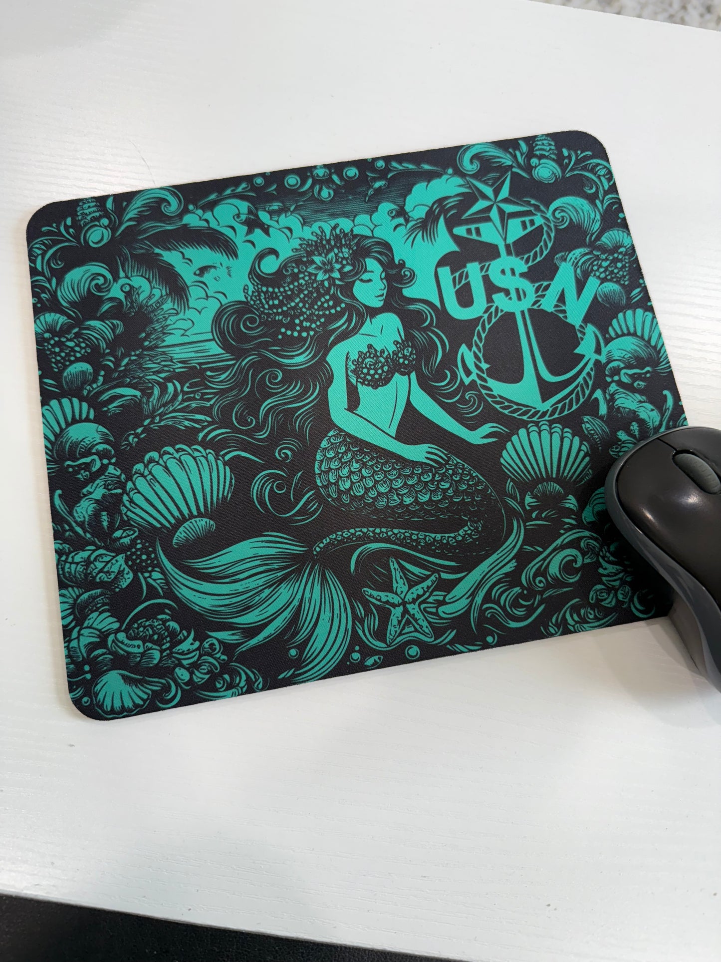Mermaid of the Deep Mouse Pad