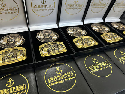 Me Mother and Father Coin Buckle Set