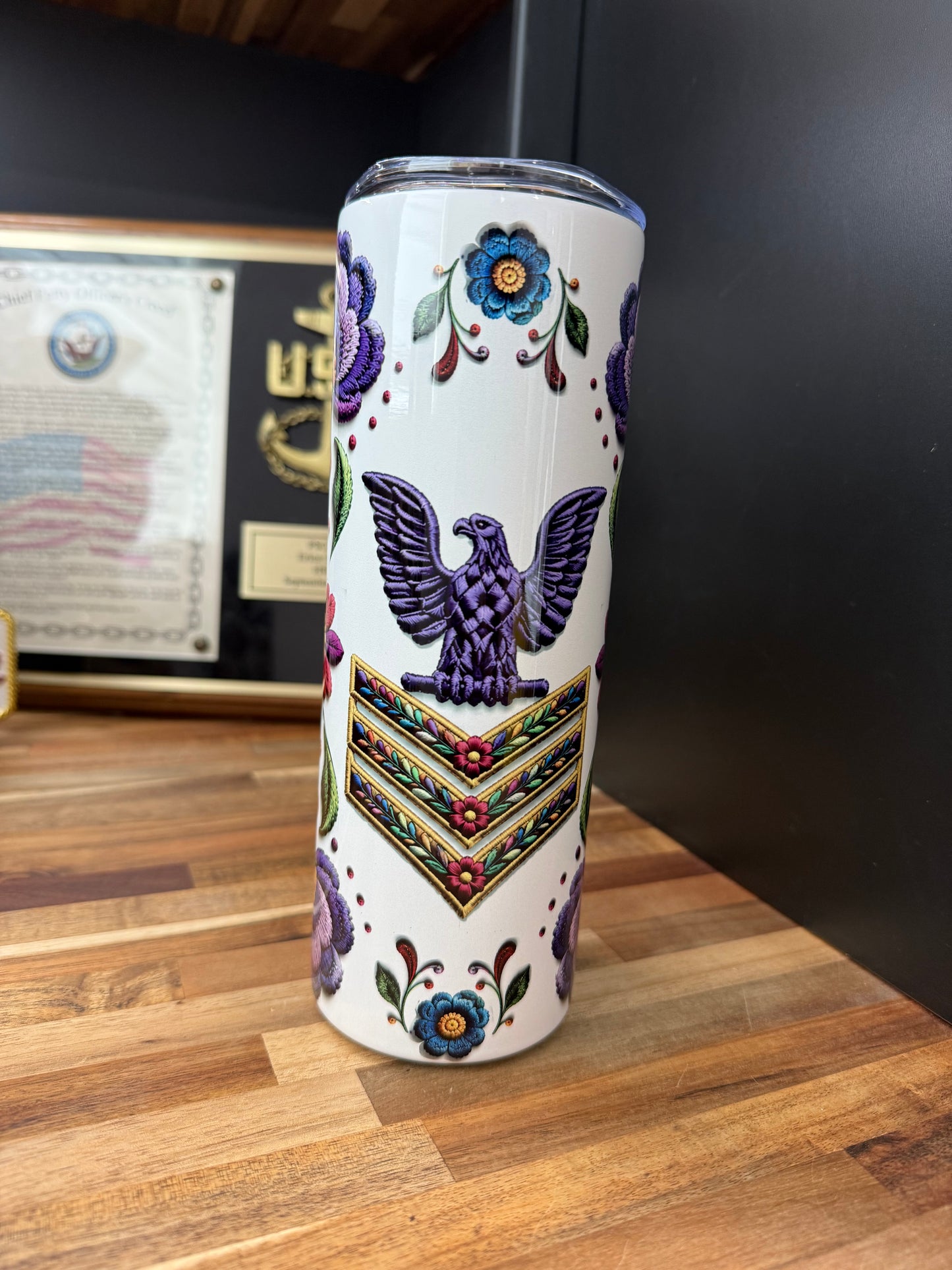 Embroidery Love 20 oz Tumbler