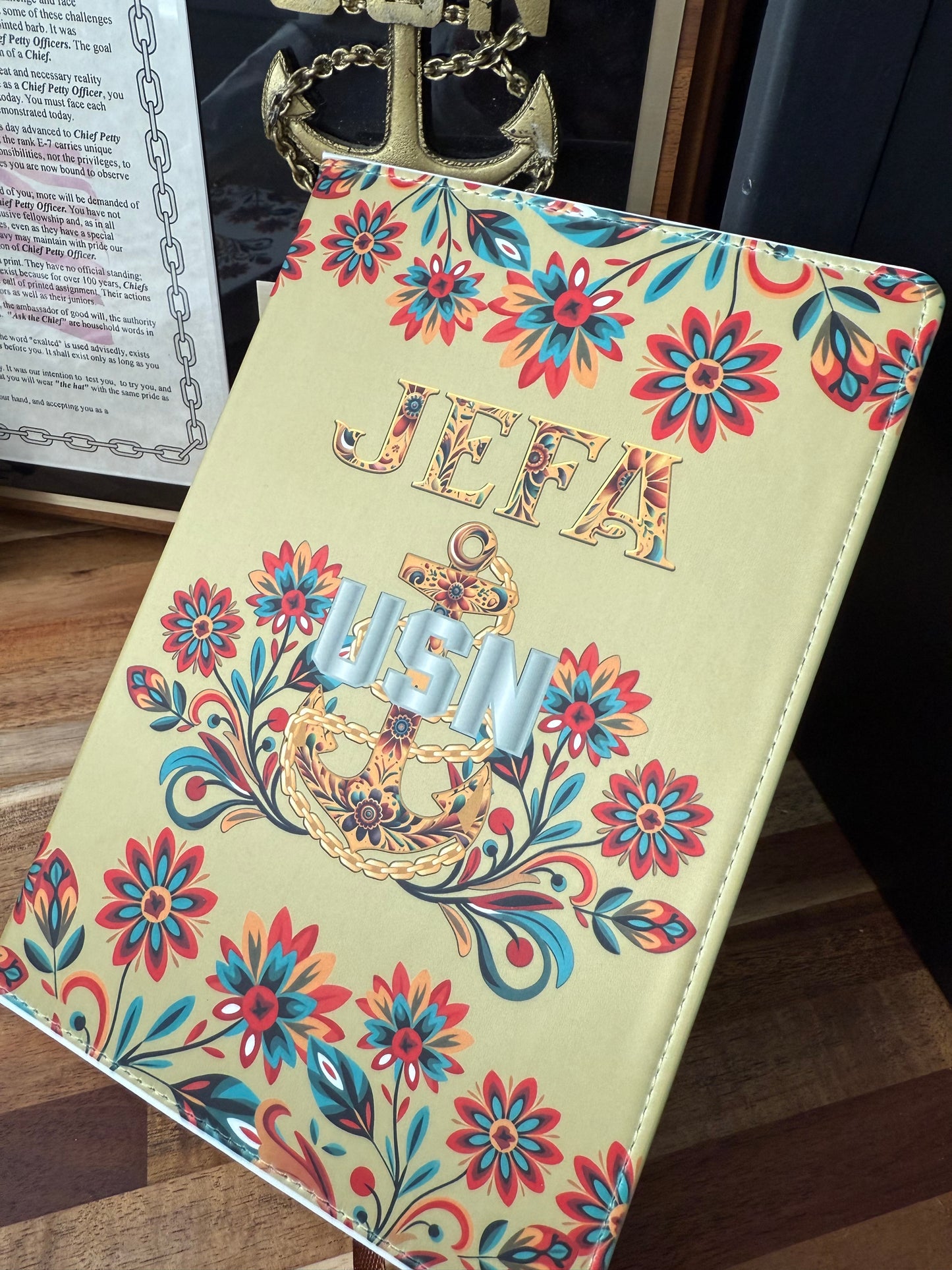 Jefa de Flores Notebook A5 Size 8.5"x5.5"