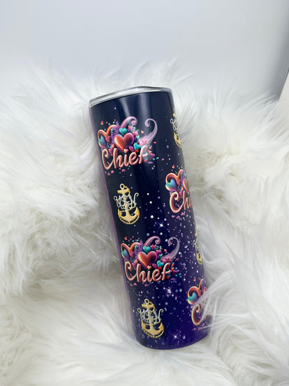 Cute Chief Tumbler 20oz