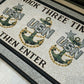 House of Anchors Indoor Outdoor Door Mat