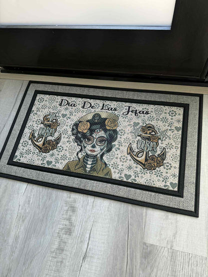 House of Anchors Indoor Outdoor Door Mat