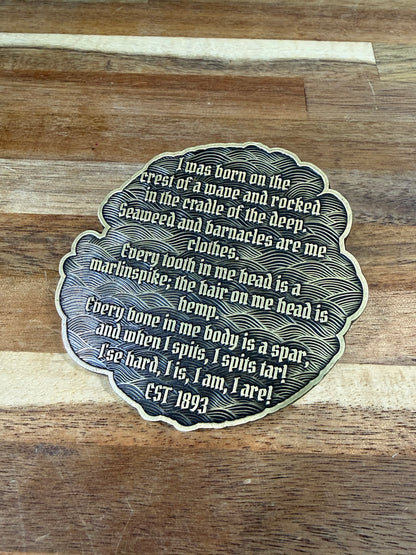 Me Mother and Father Coin and Buckle Set