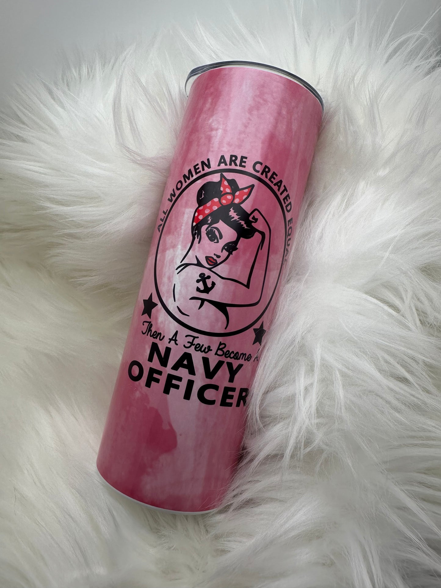 Navy Officer Tumbler 20oz