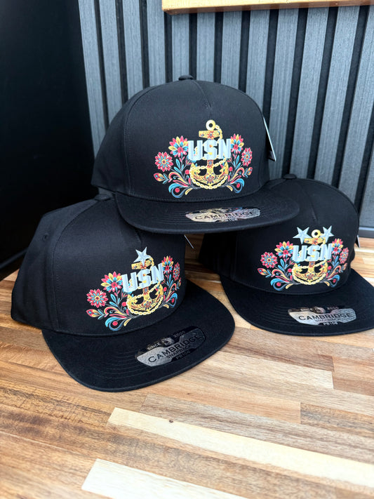 Jefa de Flores Snapback Hat