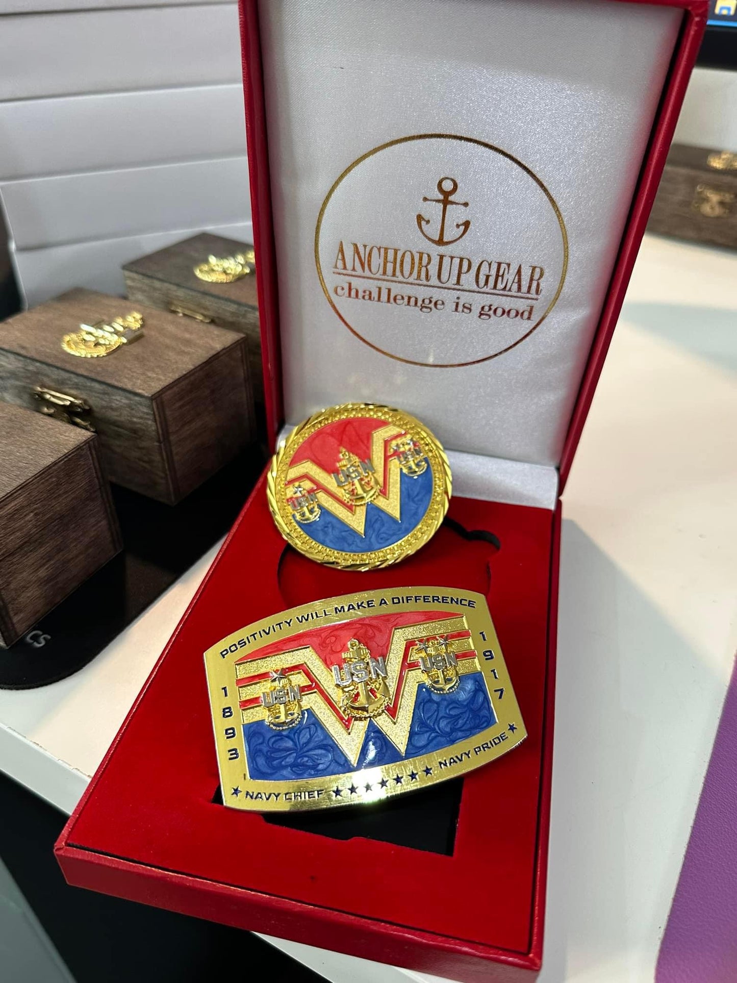 WW CPO Coin and Buckle Set