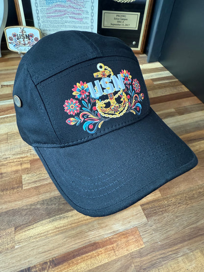 Jefa De Flores Curved Hat