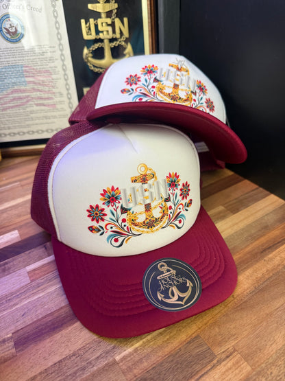 Jefa de Flores Trucker Hat