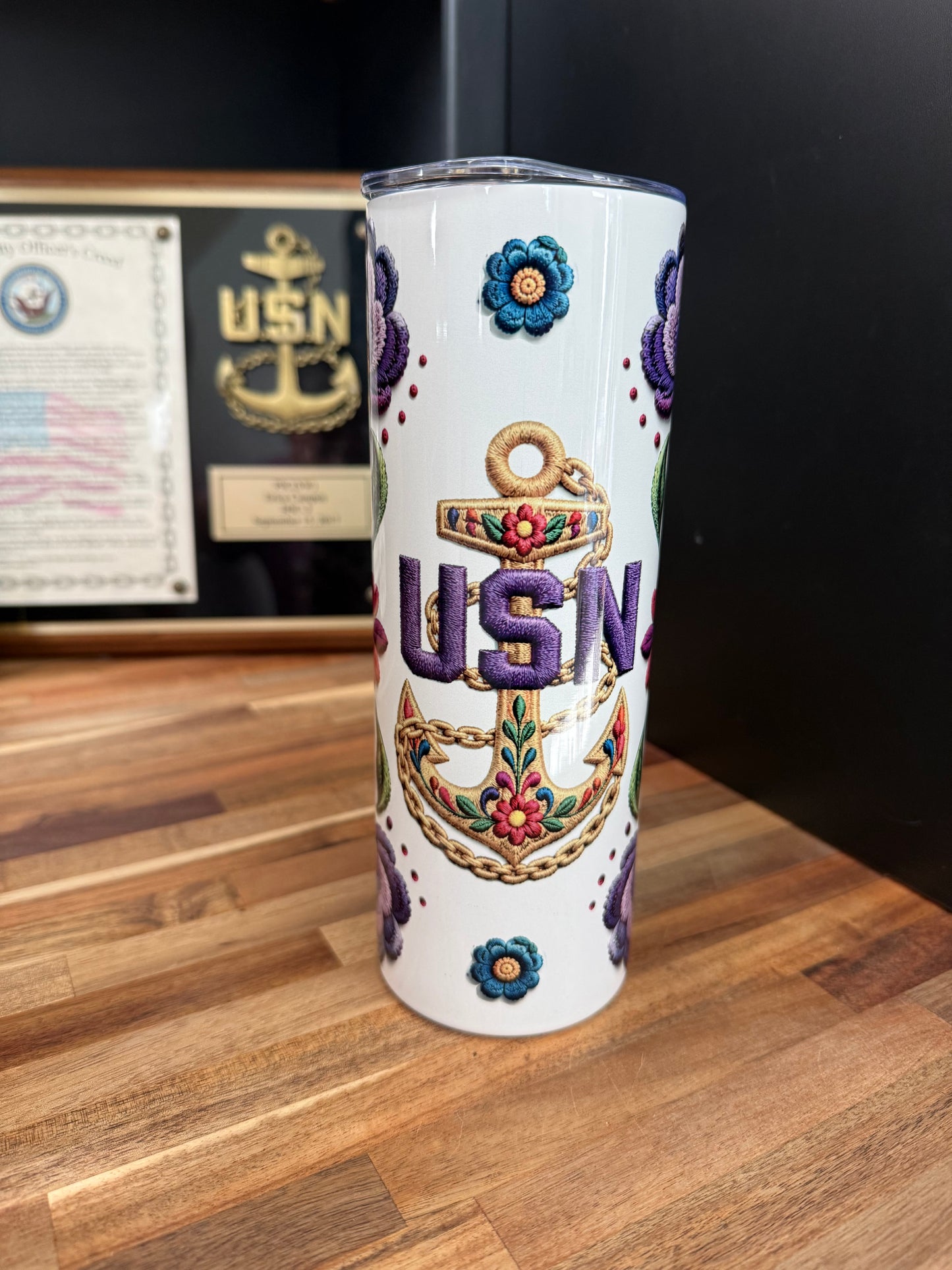 Embroidery Love 20 oz Tumbler