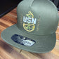 Camo Anchor Snapback Hat