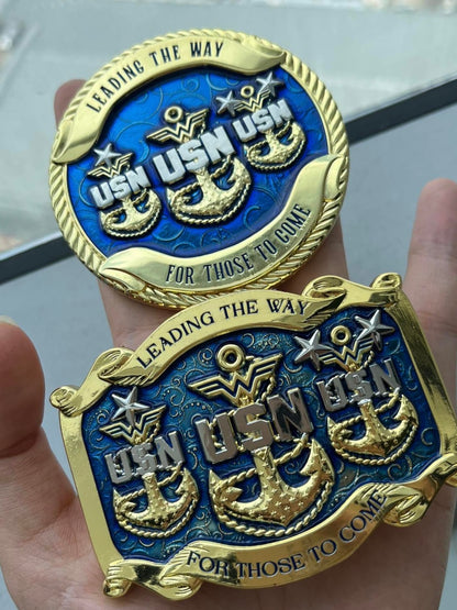 WW CPO Anchor Coin Buckle Set