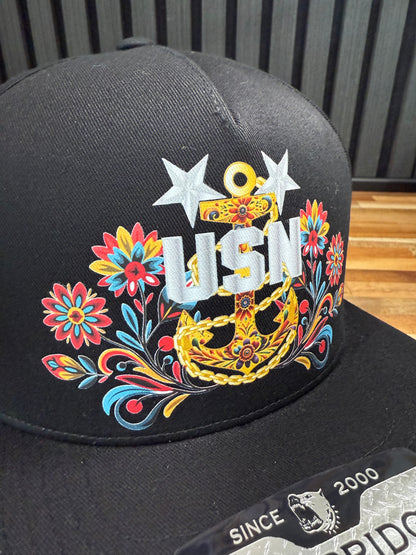 Jefa de Flores Snapback Hat
