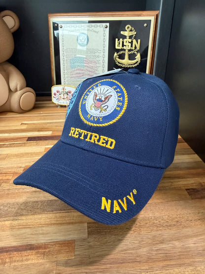 Navy Ballcap Officially Licensed