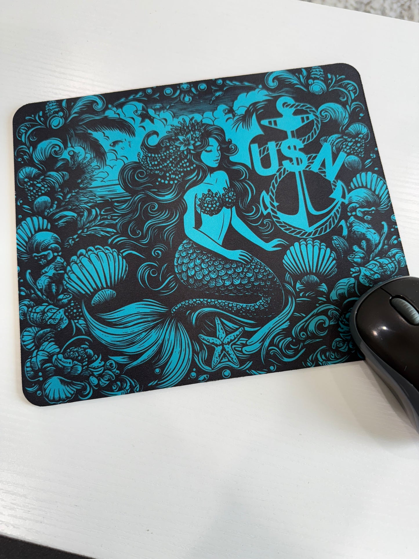Mermaid of the Deep Mouse Pad