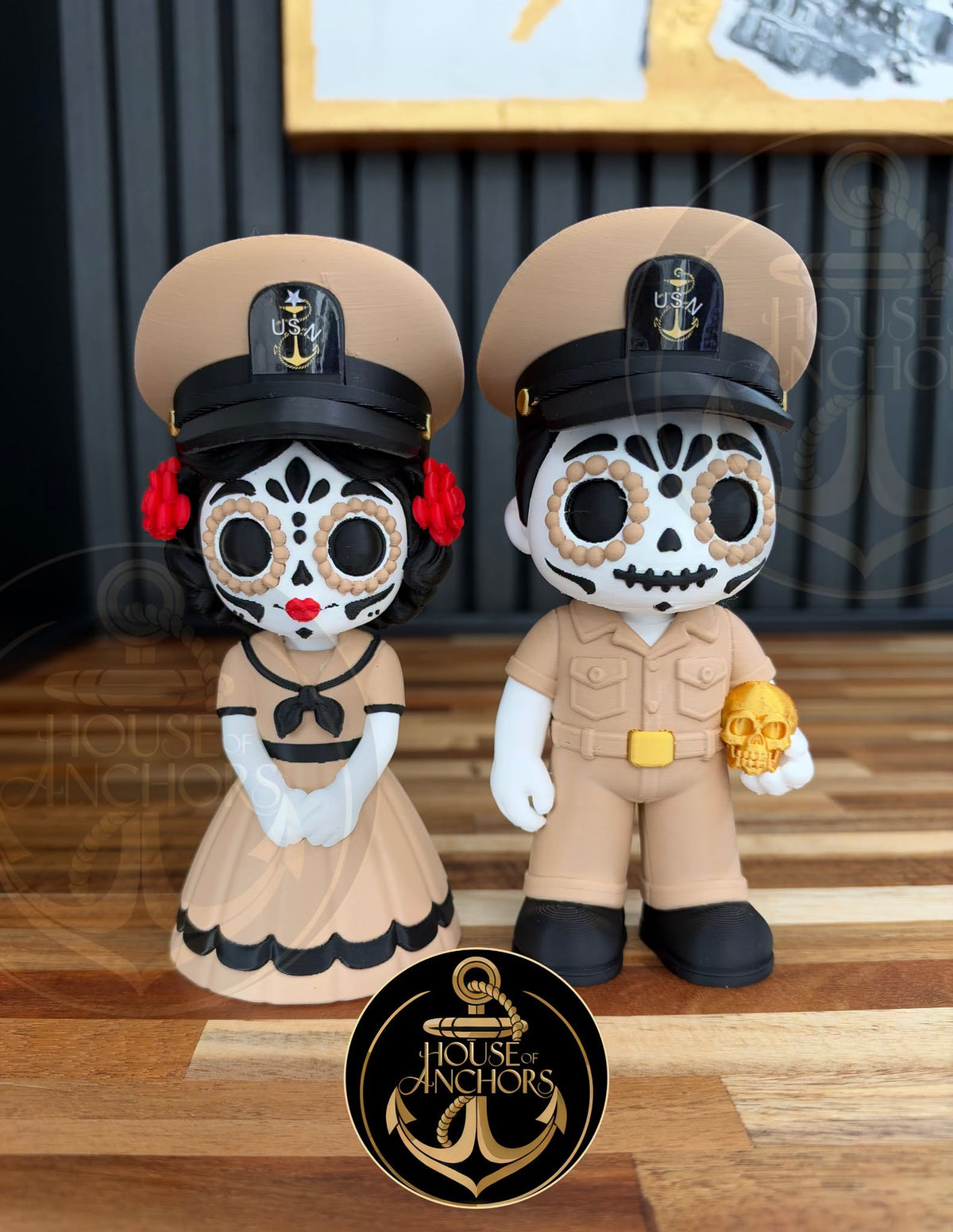House of Anchors Sugar Skull Collection