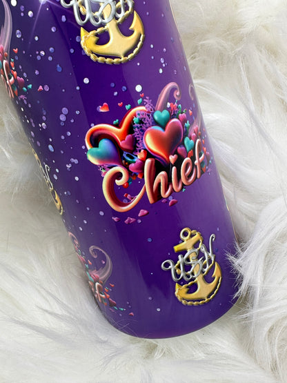 Cute Chief Tumbler 20oz