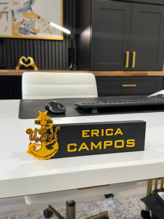 Desk Name Plate