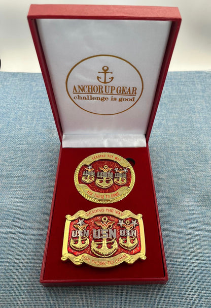 WW CPO Anchor Coin Buckle Set