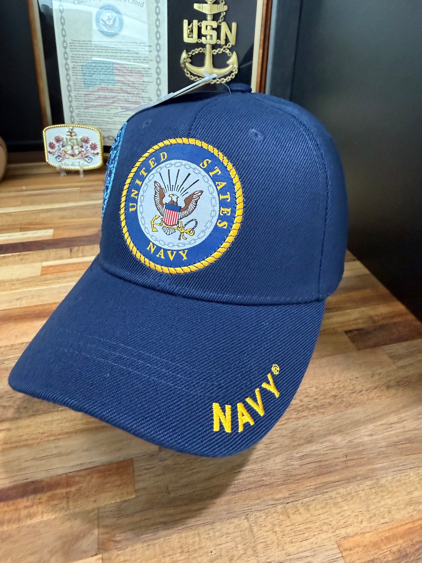 Navy Ballcap Officially Licensed