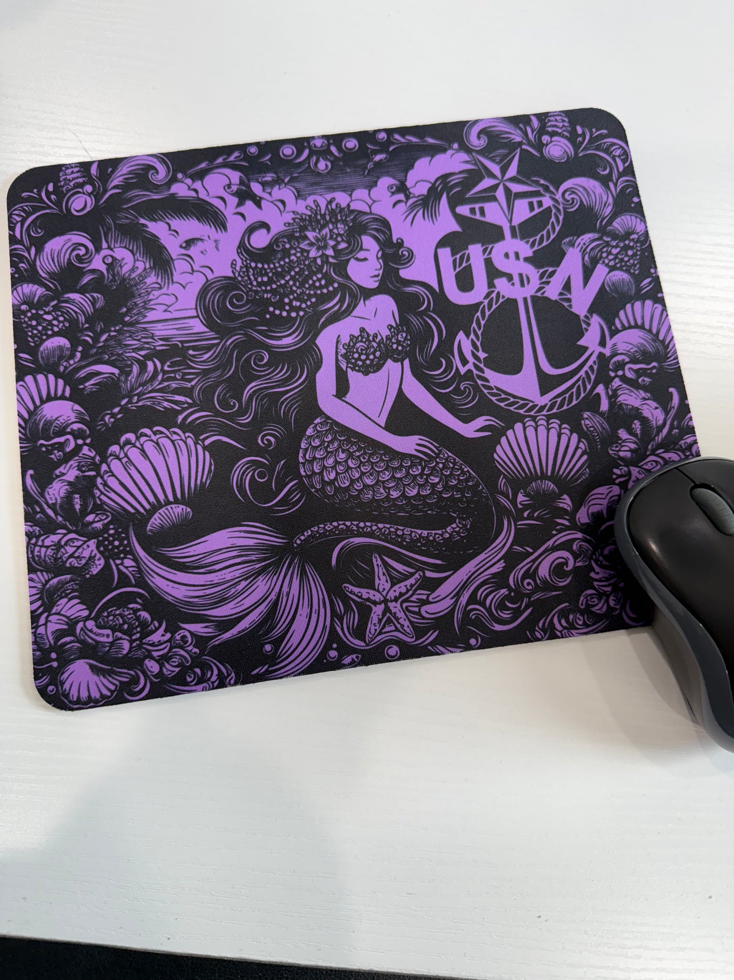 Mermaid of the Deep Mouse Pad
