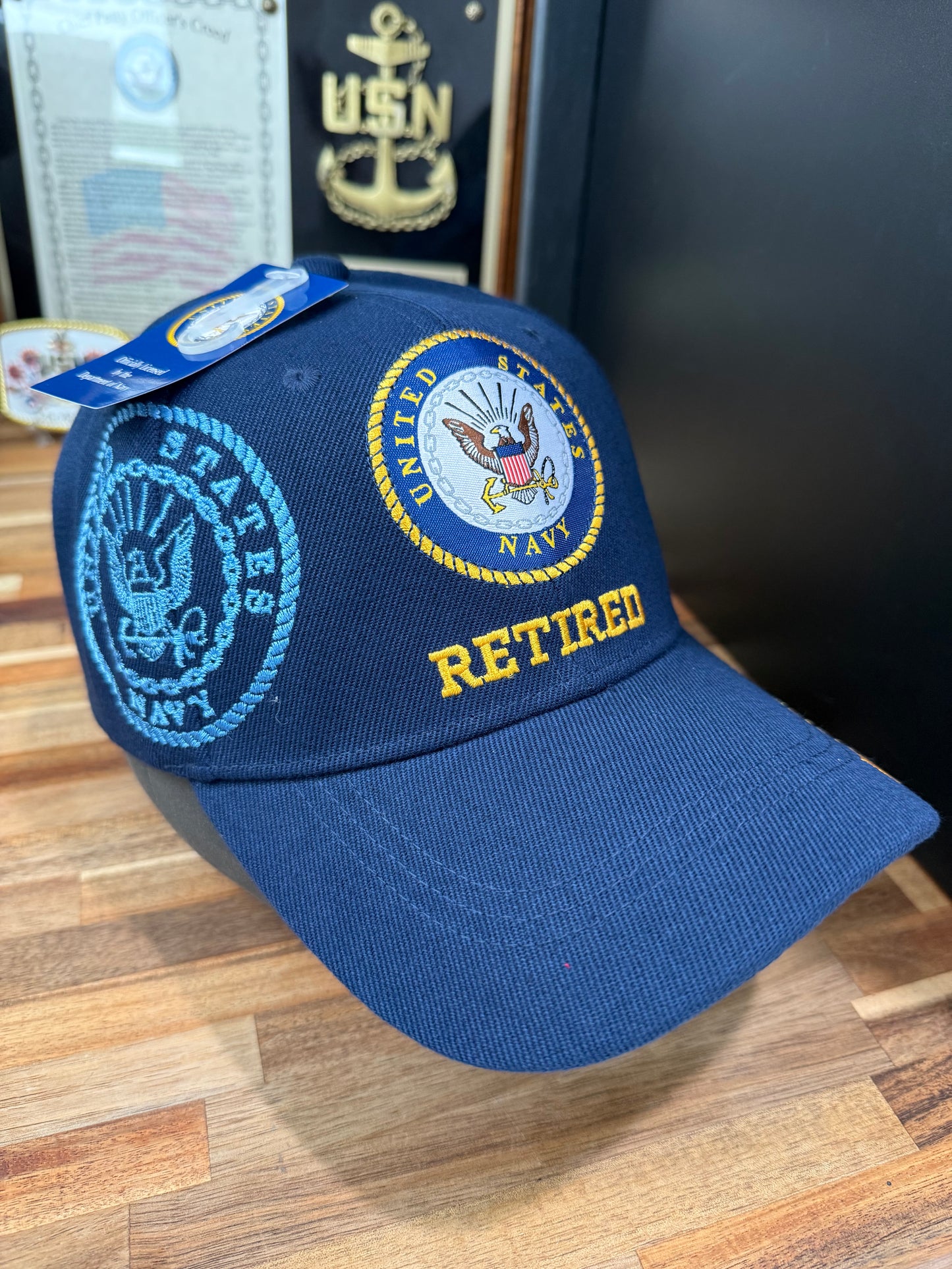 Navy Ballcap Officially Licensed