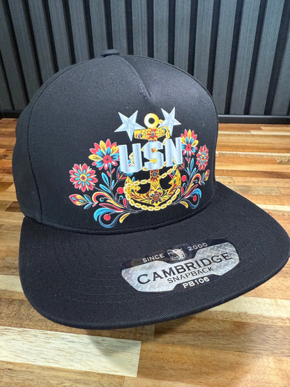 Jefa de Flores Snapback Hat