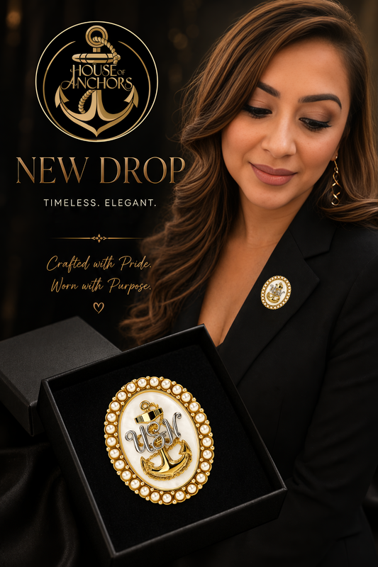 House of Anchors Signature Brooch