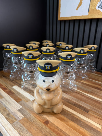 House of Anchors Glass Bear